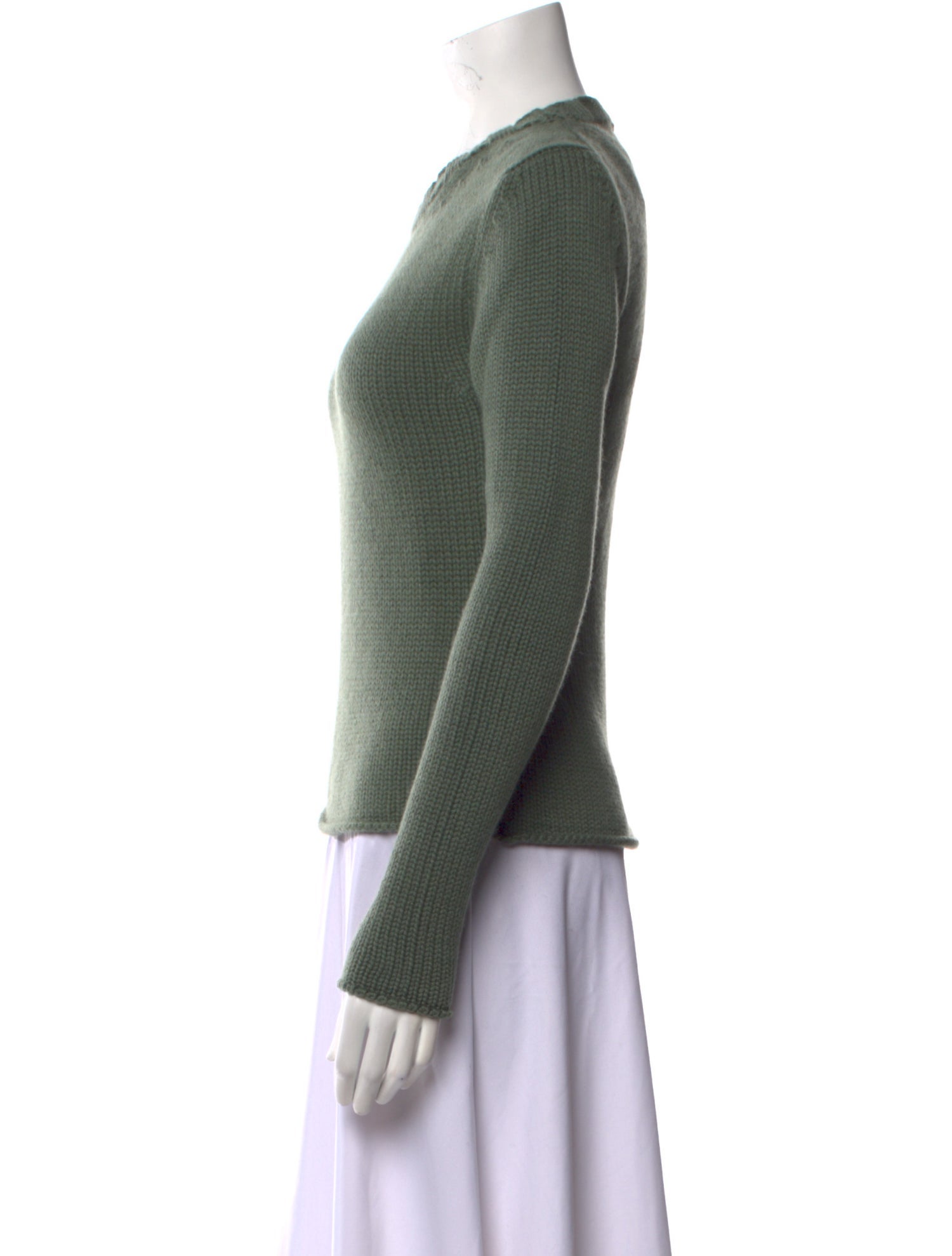 Saverio Palatella Cashmere Crew Neck Sweater w/ Tags