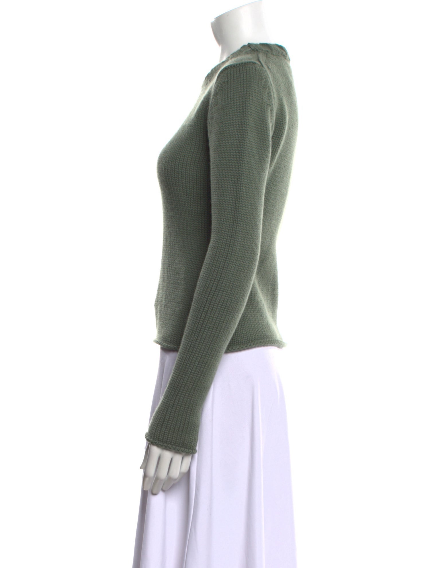 Saverio Palatella Cashmere Crew Neck Sweater w/ Tags