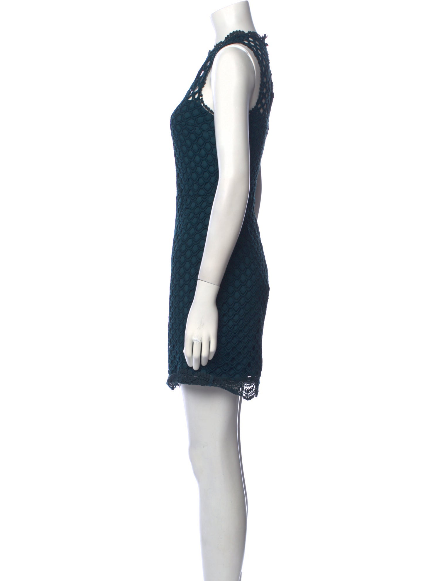 Saylor Mock Neck Mini Dress