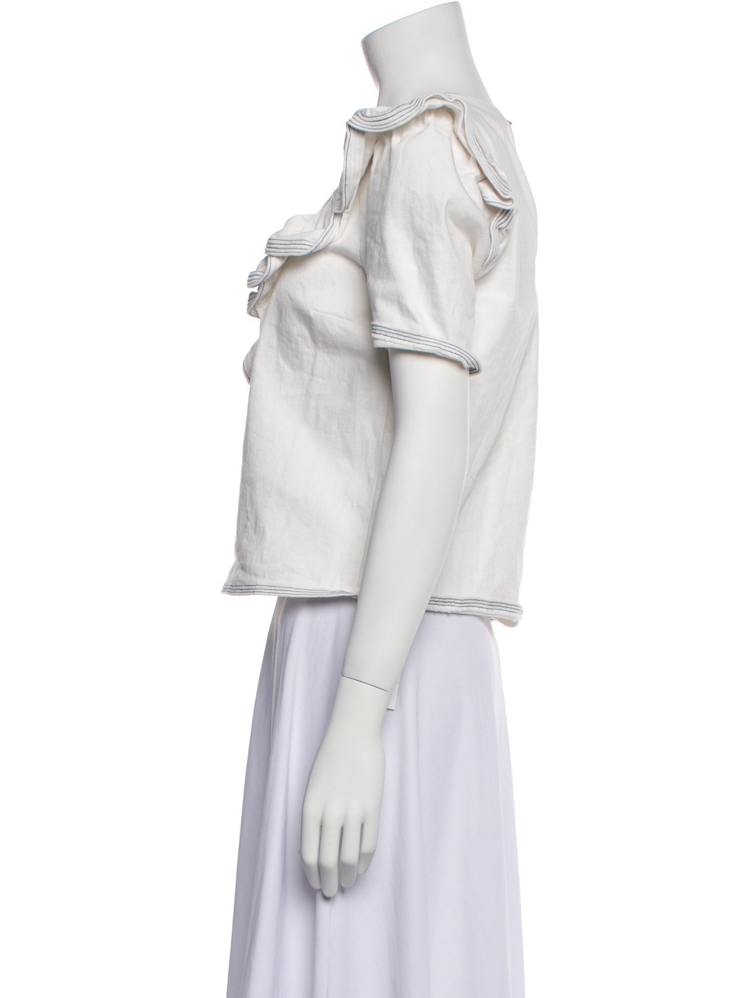 Saylor Crew Neck Short Sleeve Top