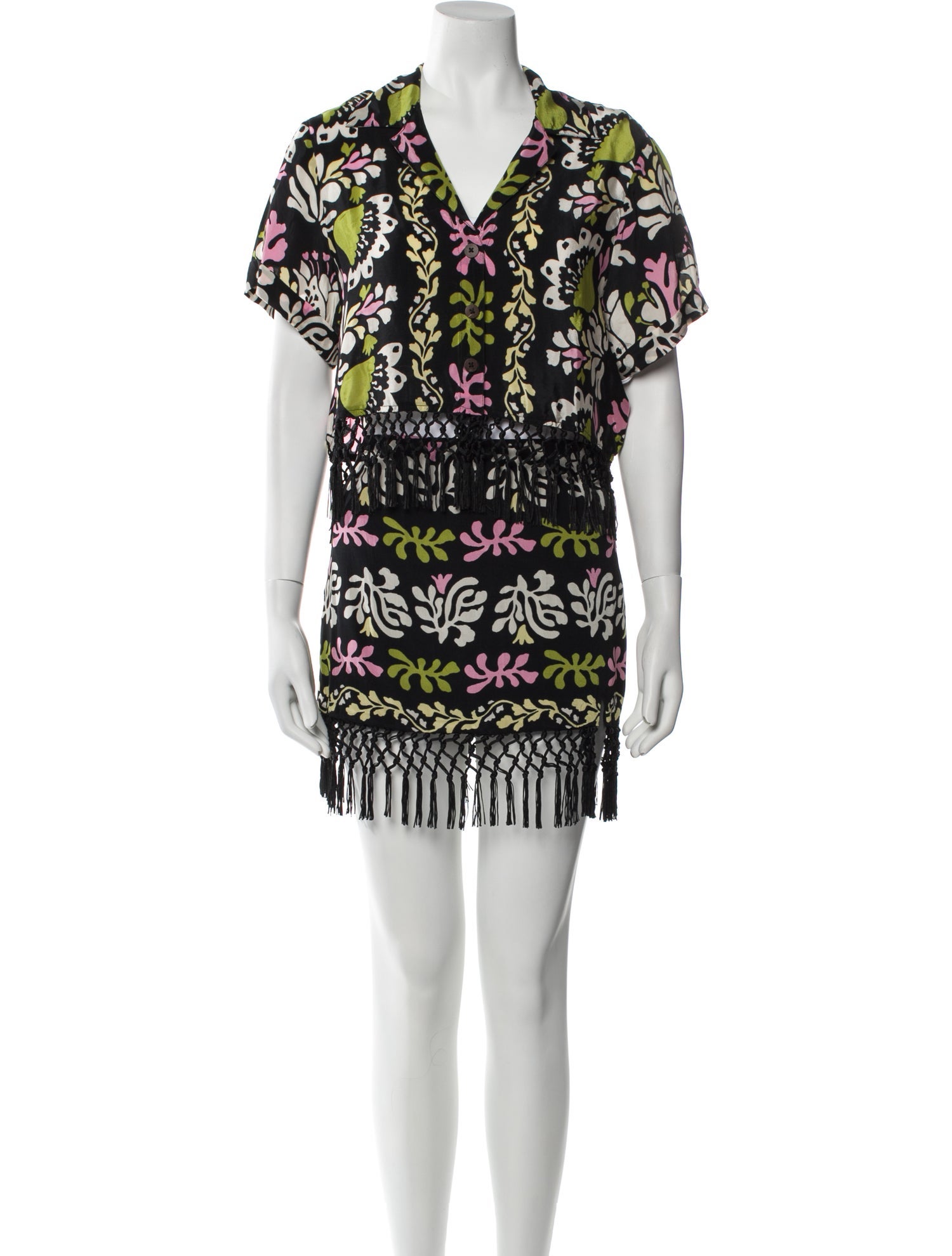 Saylor Printed Skirt Set w/ Tags