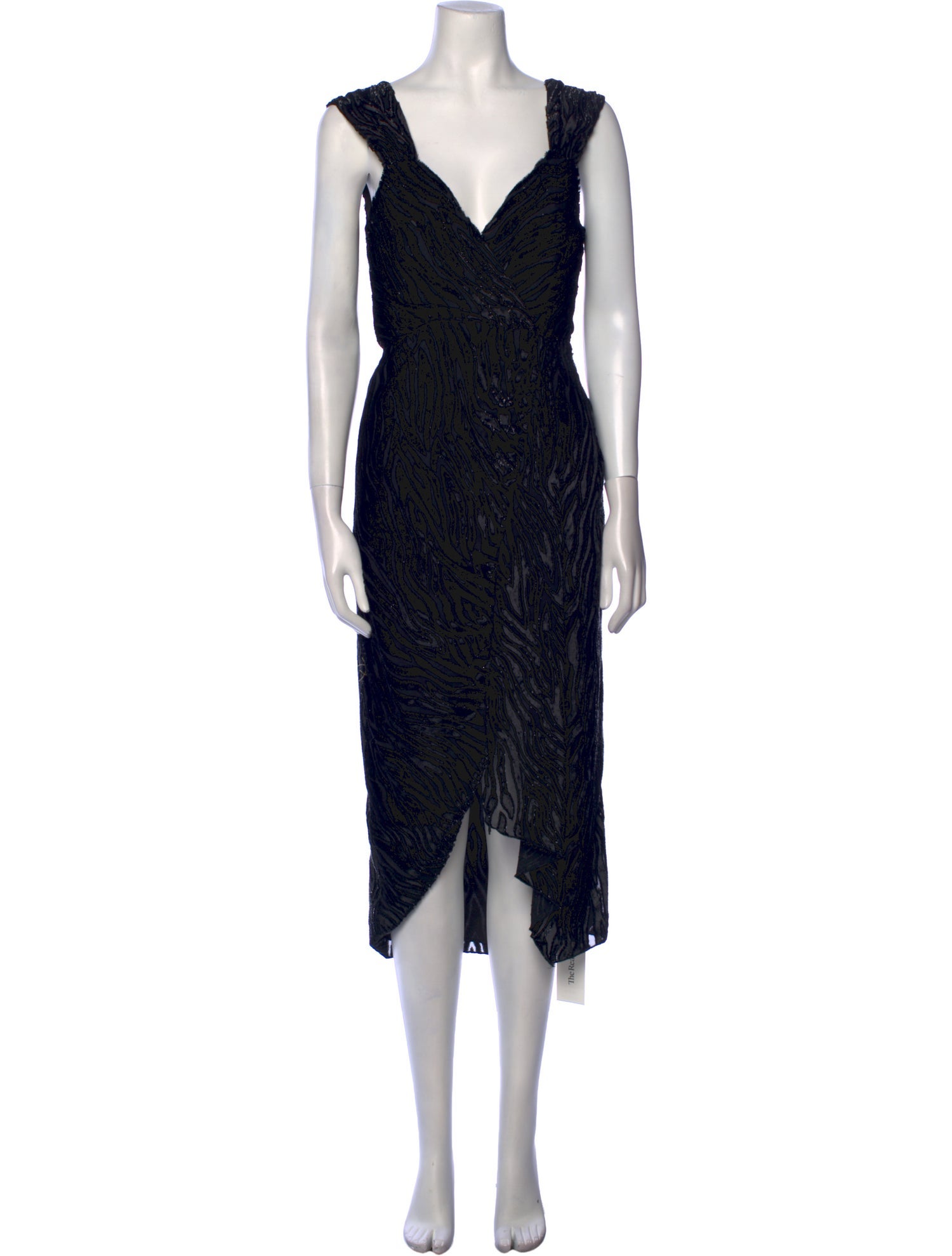 Saylor Printed Long Dress w/ Tags