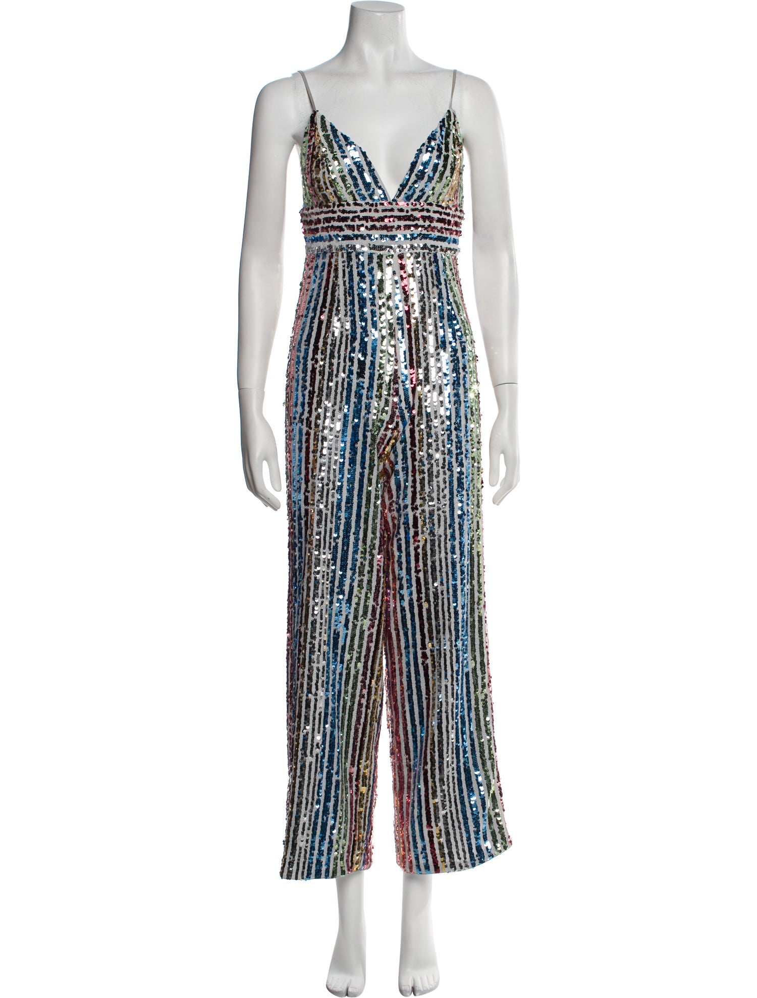 Saylor Plunge Neckline Jumpsuit