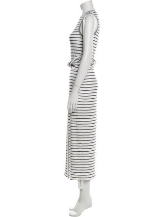 Saylor Striped Long Dress
