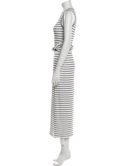 Saylor Striped Long Dress