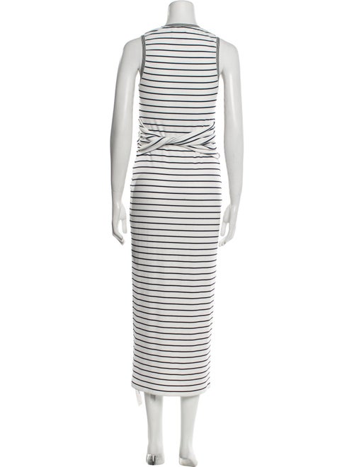 Saylor Striped Long Dress