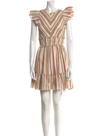 Saylor Striped Mini Dress