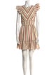 Saylor Striped Mini Dress