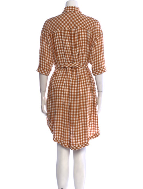 Saylor Plaid Print Romper