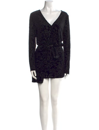 Saylor Nylon Printed Romper