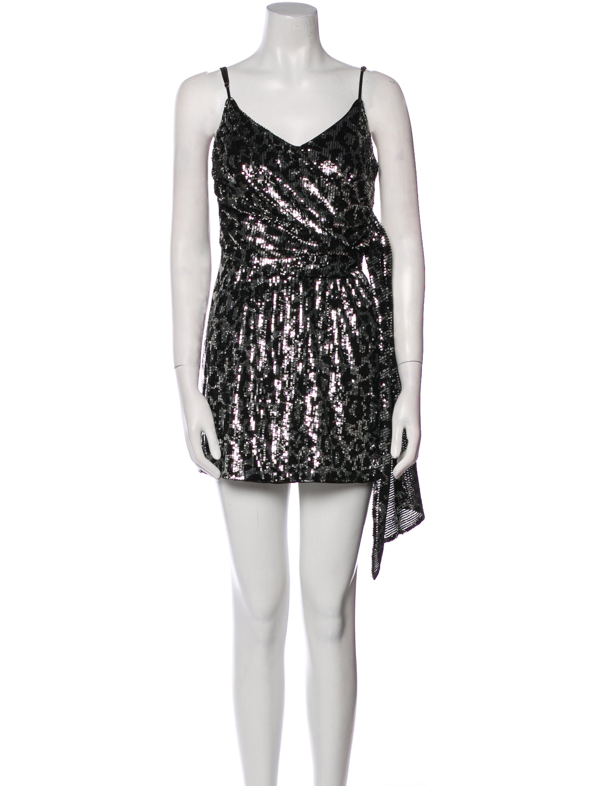 Saylor V-Neck Mini Dress