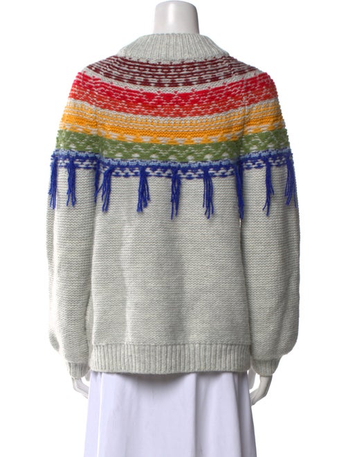 Saylor Striped Turtleneck Sweater