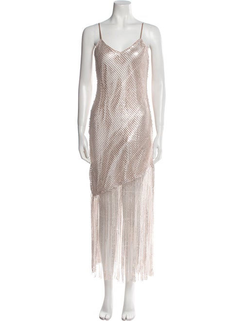 Saylor Printed Midi Length Dress