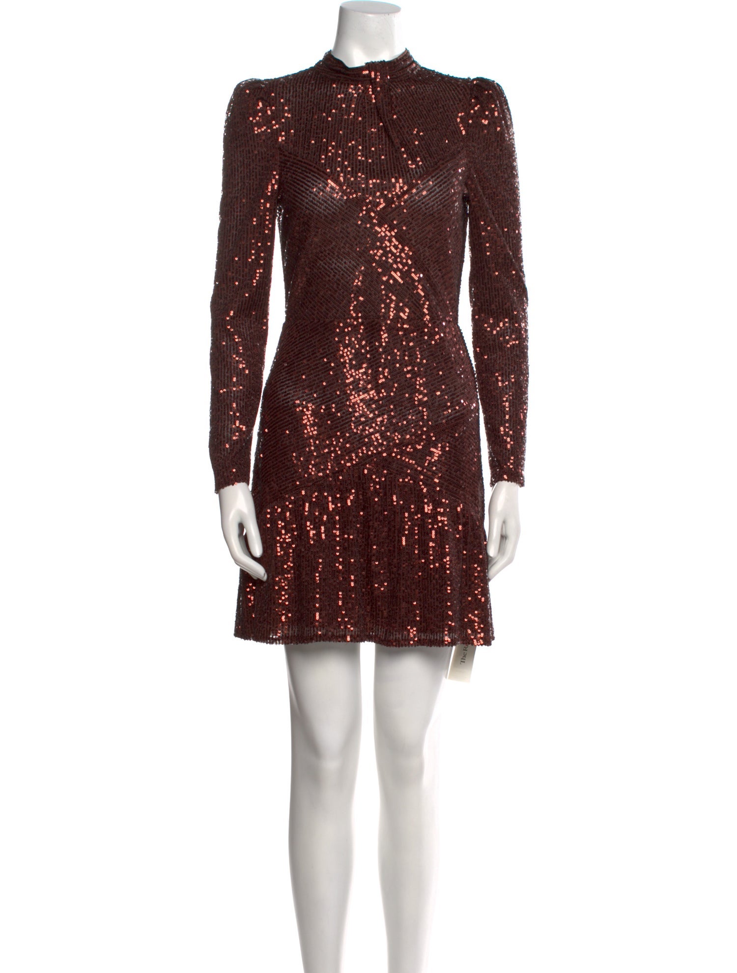 Saylor Mock Neck Mini Dress w/ Tags