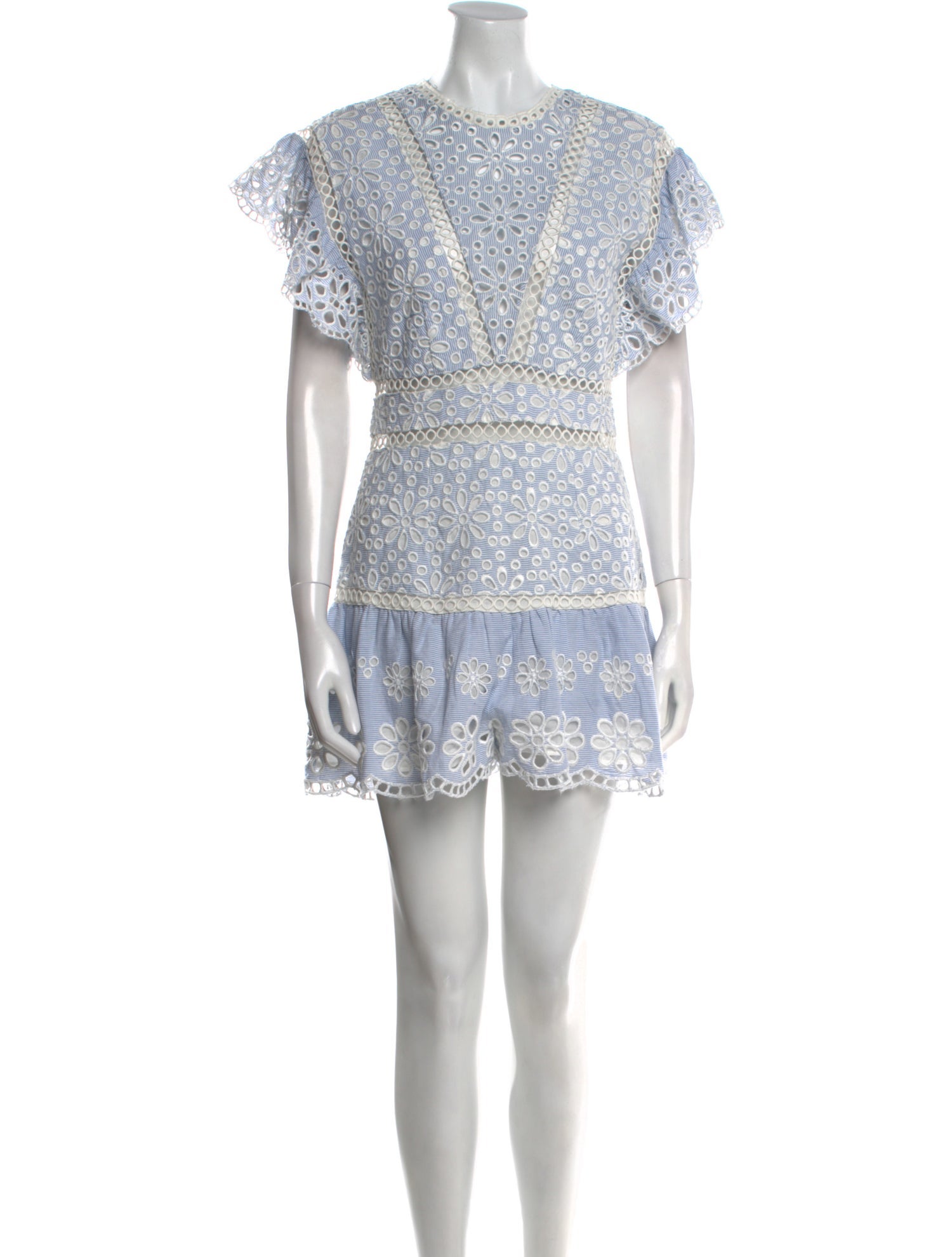 Saylor Crew Neck Romper