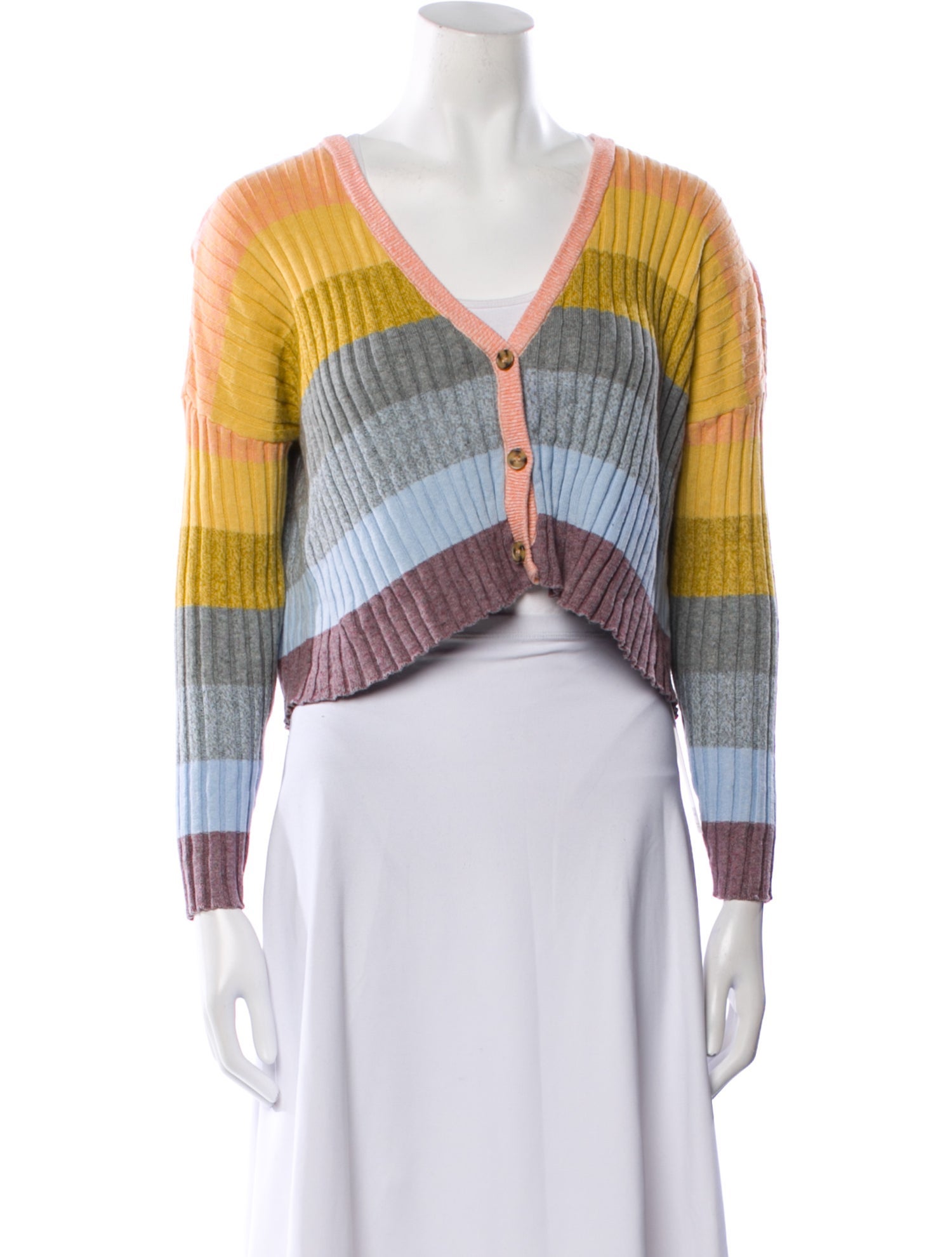 Saylor Linen Striped Bolero