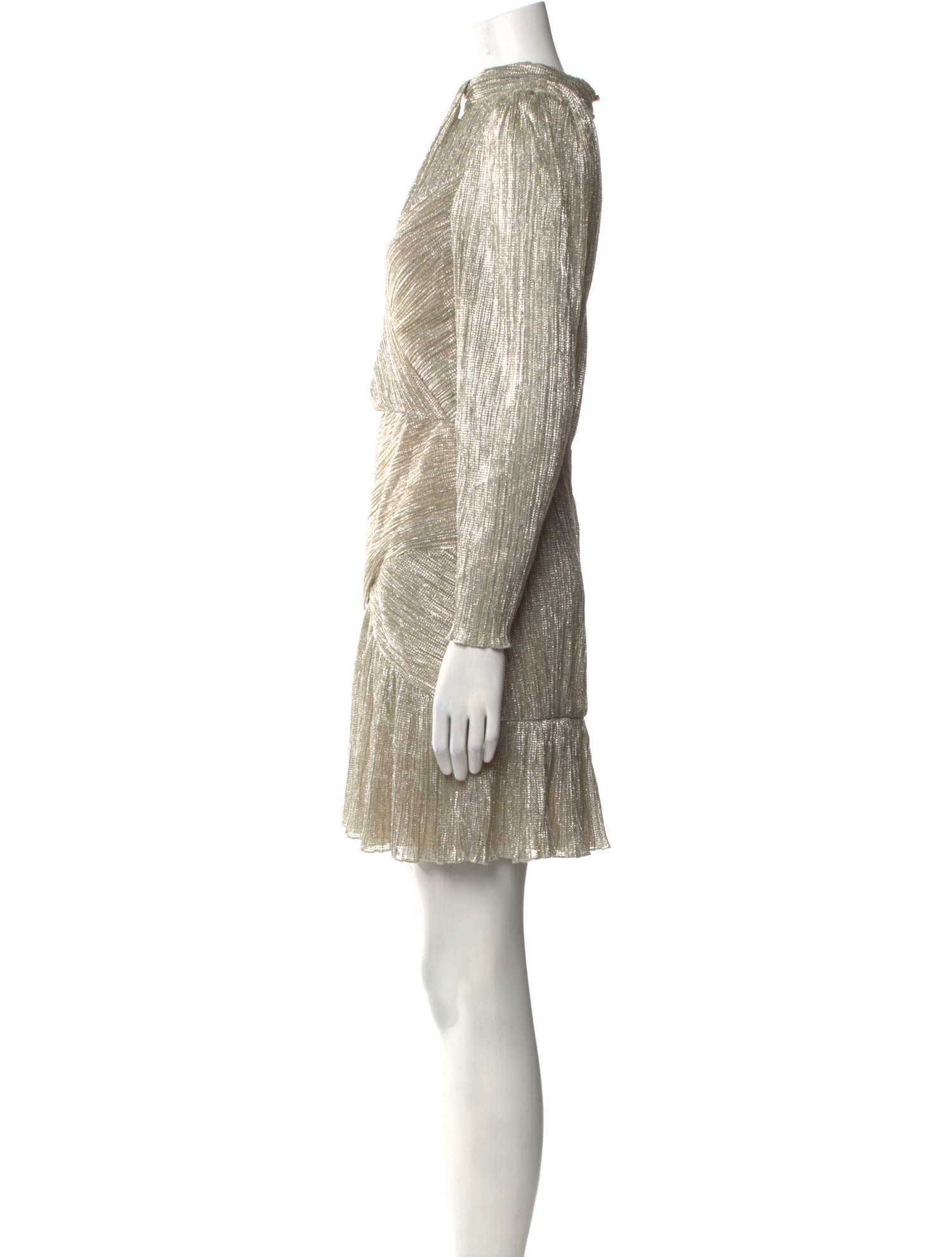 Saylor Mock Neck Mini Dress