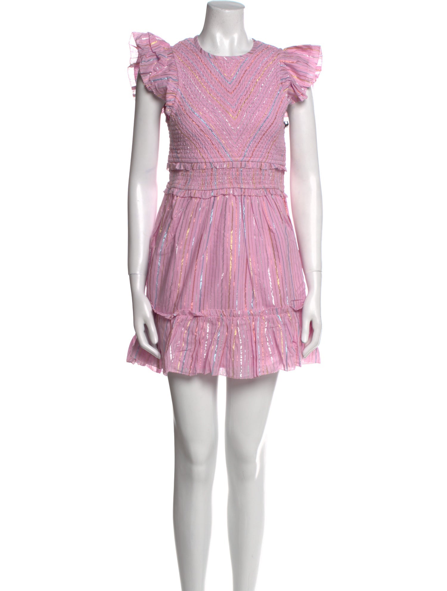 Saylor Striped Mini Dress w/ Tags