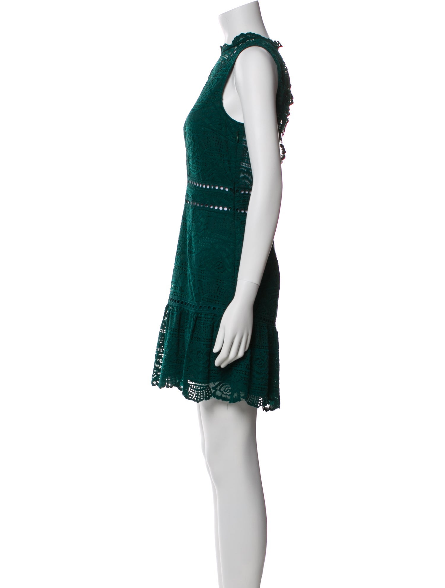 Saylor Mock Neck Mini Dress