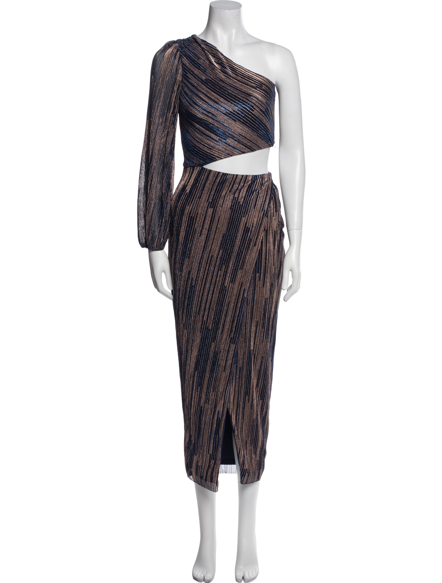 Saylor Printed Long Dress