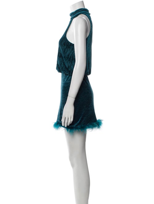 Saylor Mock Neck Mini Dress