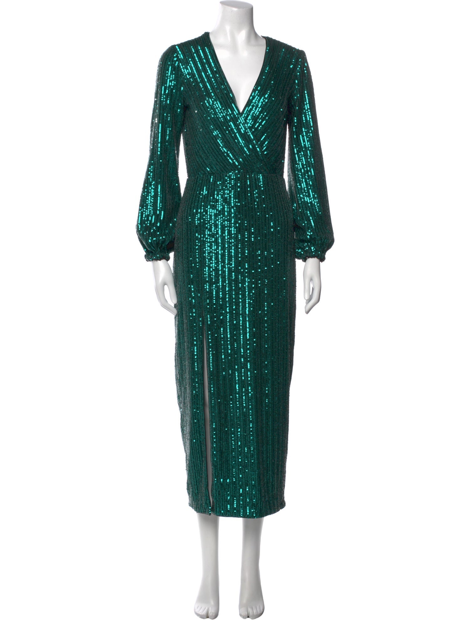 Saylor V-Neck Long Dress