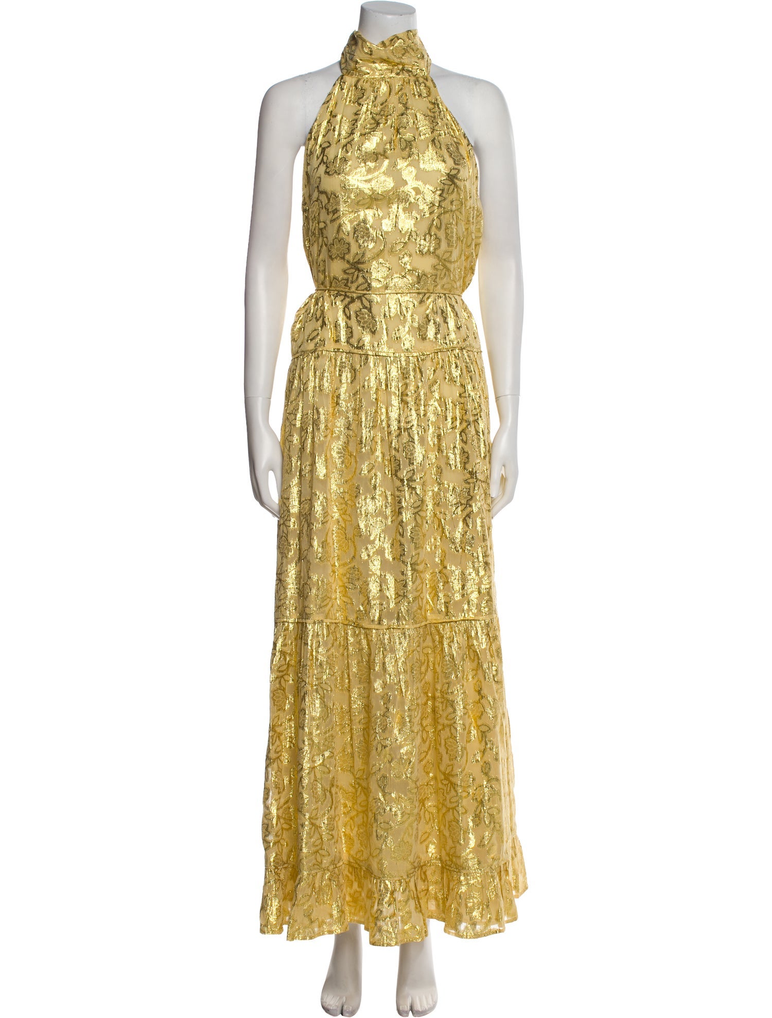 Saylor Printed Long Dress