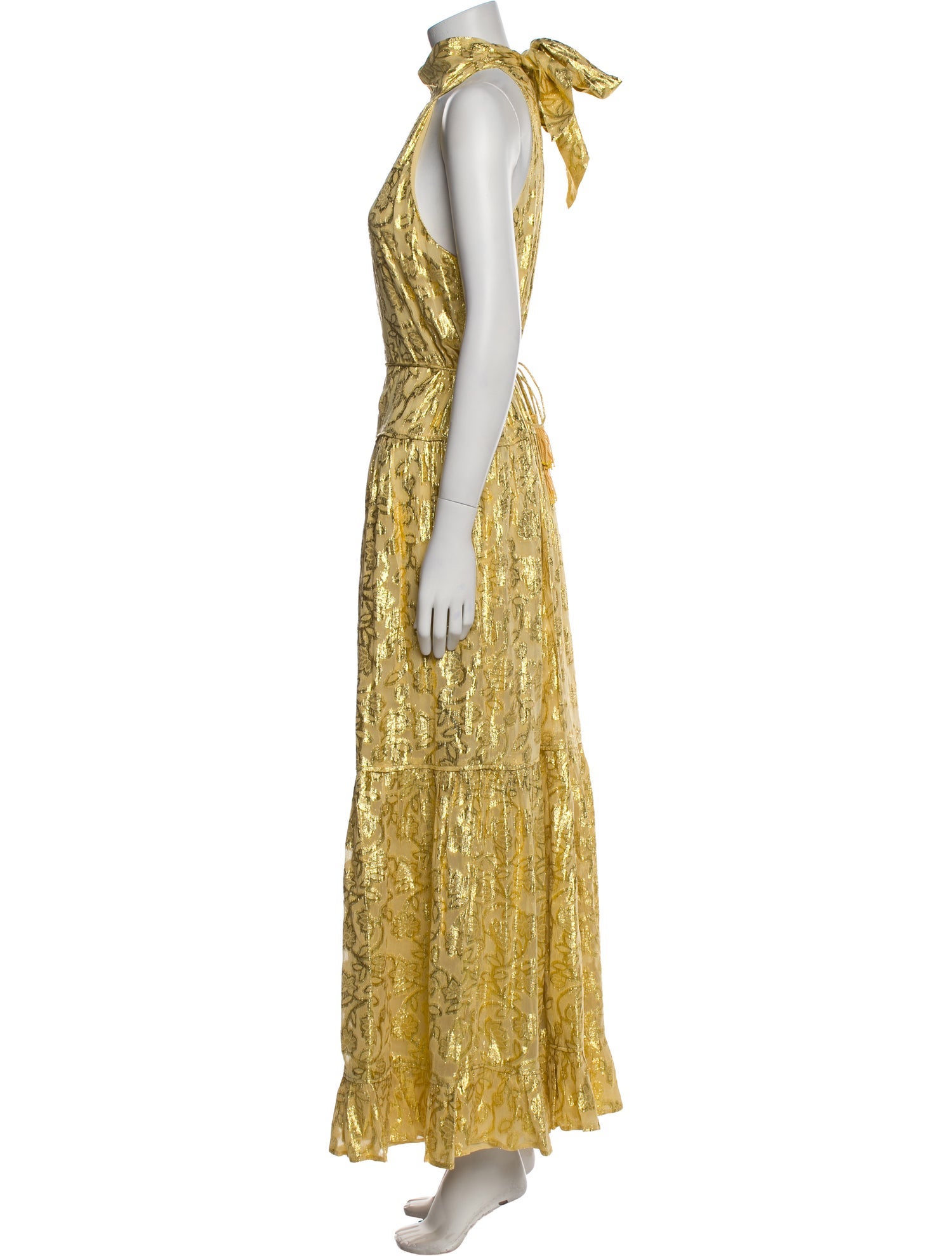 Saylor Printed Long Dress