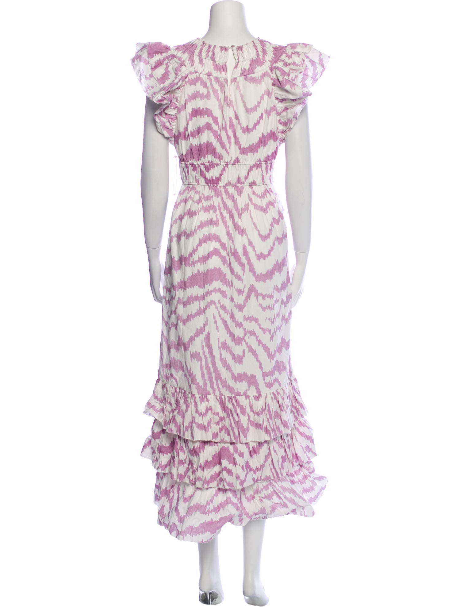 Saylor Printed Long Dress