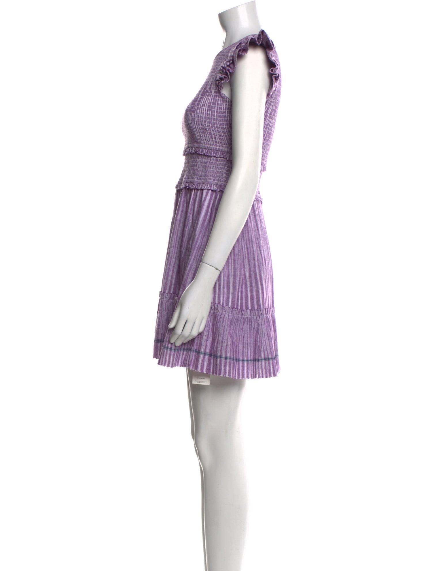 Saylor Plaid Print Mini Dress