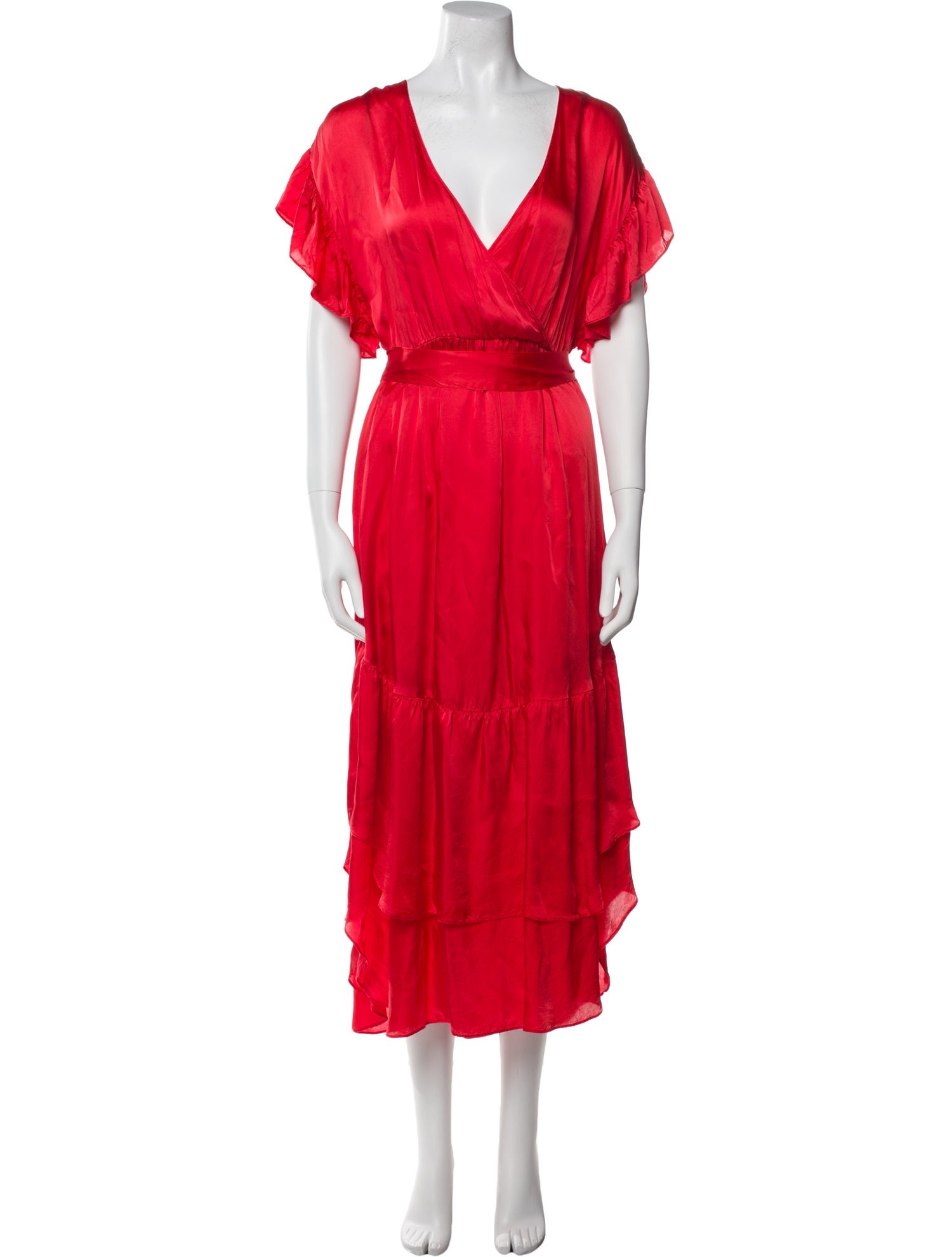 Saylor V-Neck Long Dress