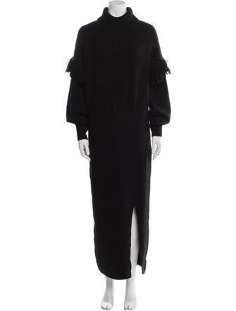 Saylor Turtleneck Long Dress