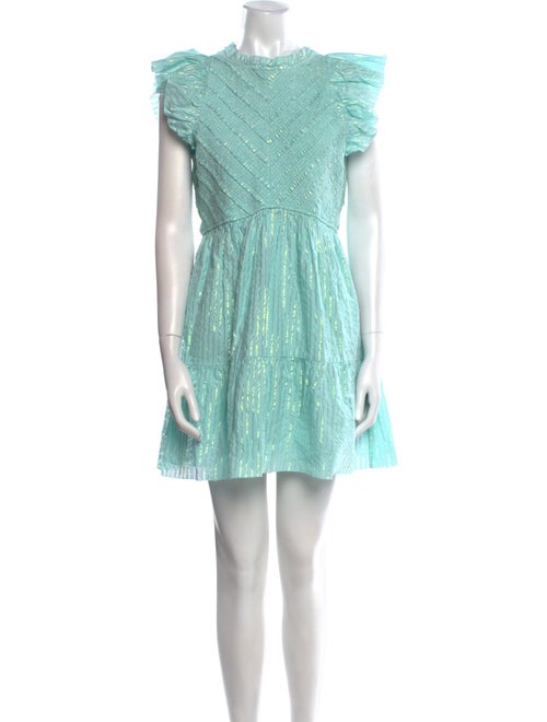 Saylor Crew Neck Mini Dress