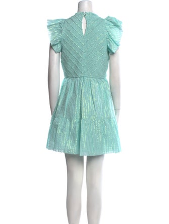 Saylor Crew Neck Mini Dress