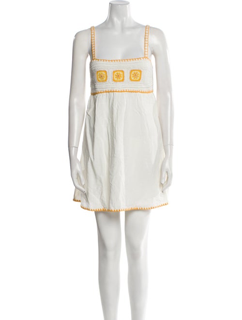 Saylor Patterned Mini Dress