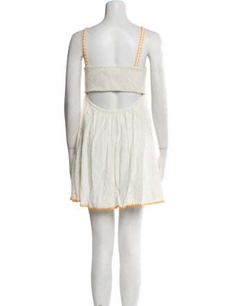 Saylor Patterned Mini Dress