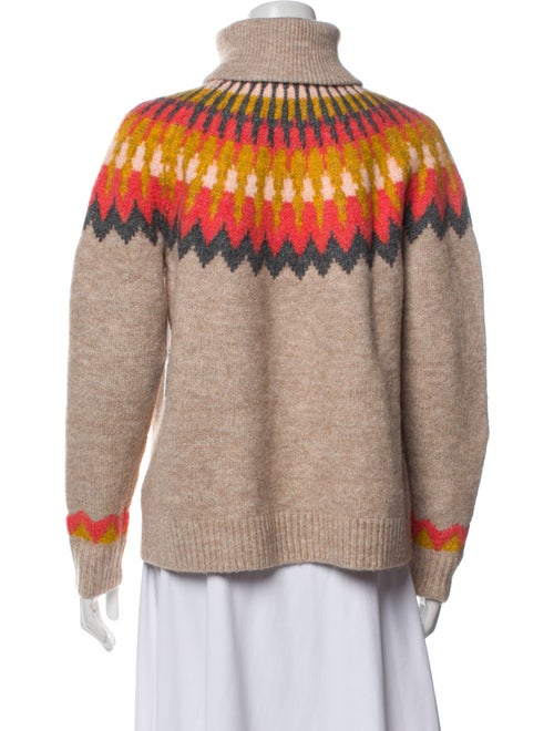 Saylor Printed Turtleneck Sweater