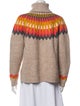 Saylor Printed Turtleneck Sweater