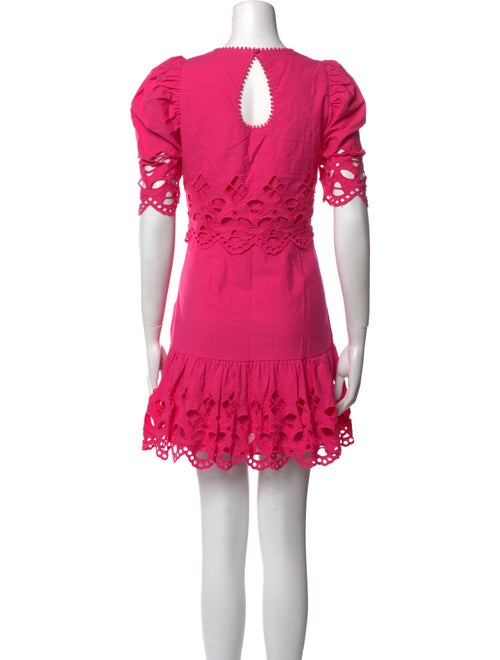 Saylor Crew Neck Mini Dress