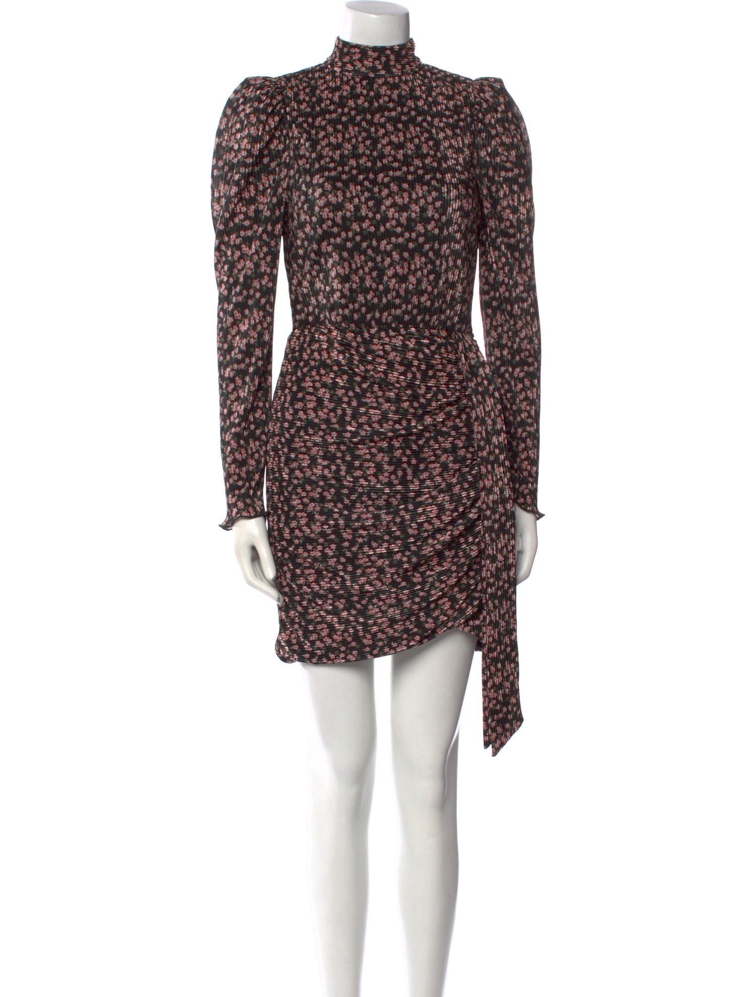 Saylor Floral Print Mini Dress