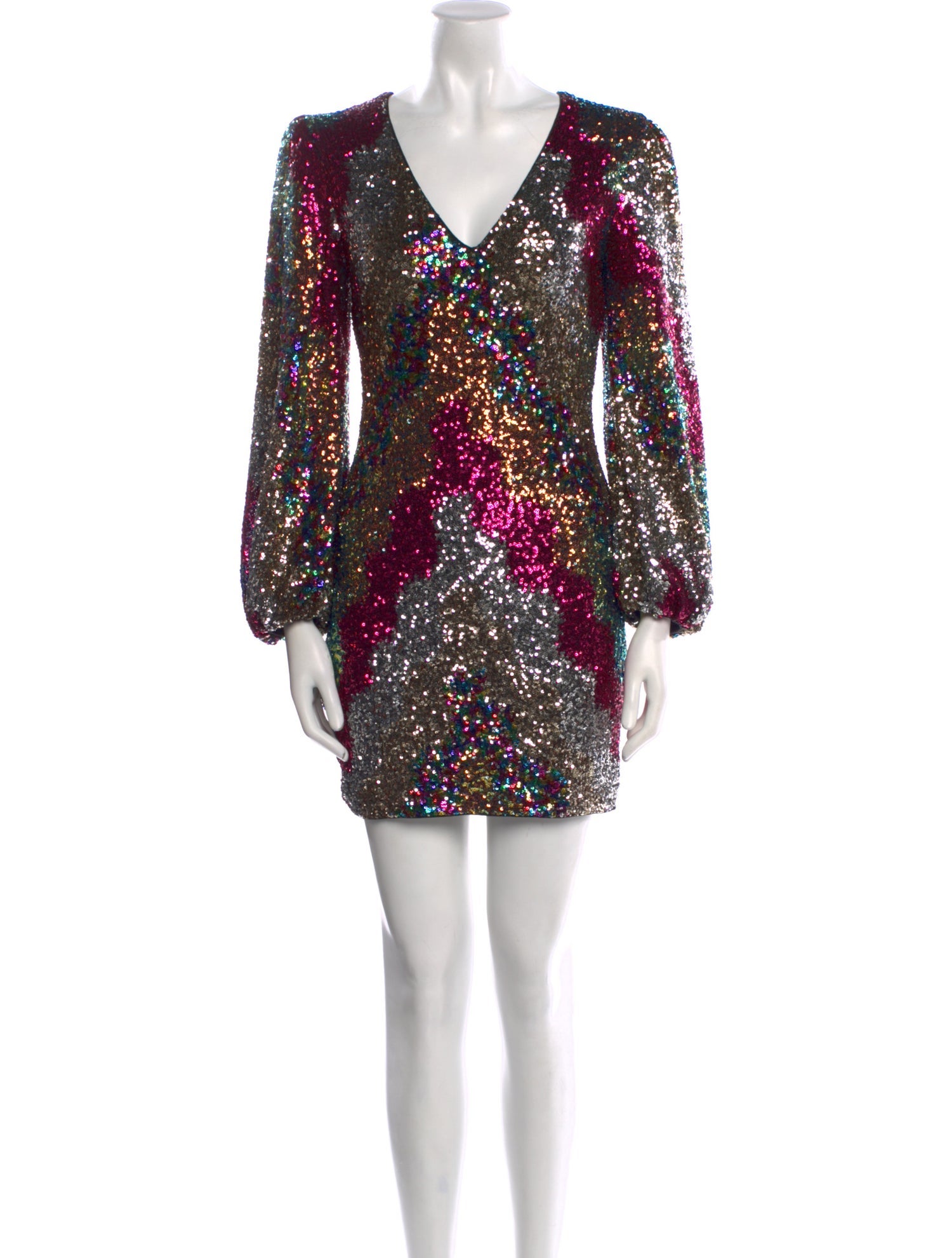 Saylor V-Neck Mini Dress