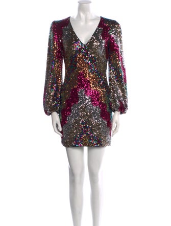 Saylor V-Neck Mini Dress