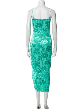 Saylor Printed Long Dress