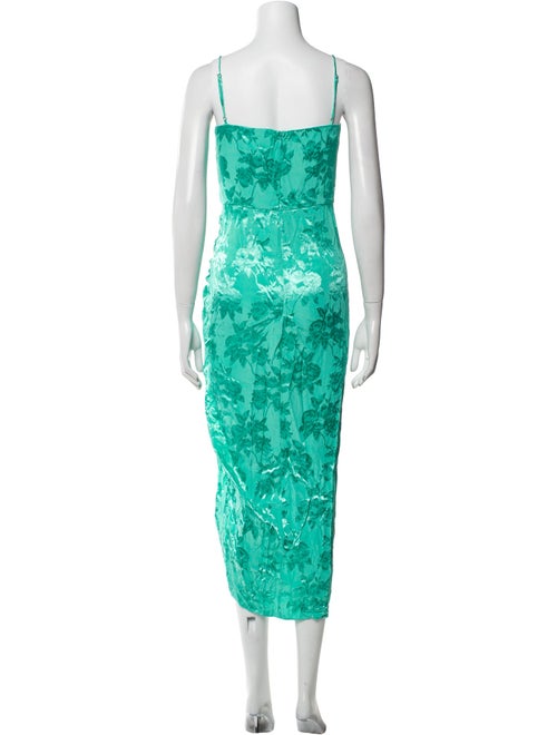 Saylor Printed Long Dress