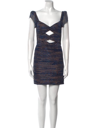 Saylor Printed Mini Dress