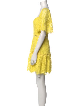 Saylor Square Neckline Mini Dress