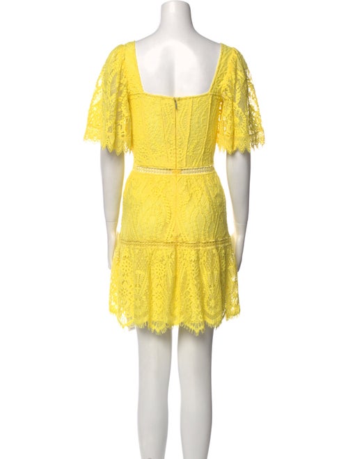 Saylor Square Neckline Mini Dress