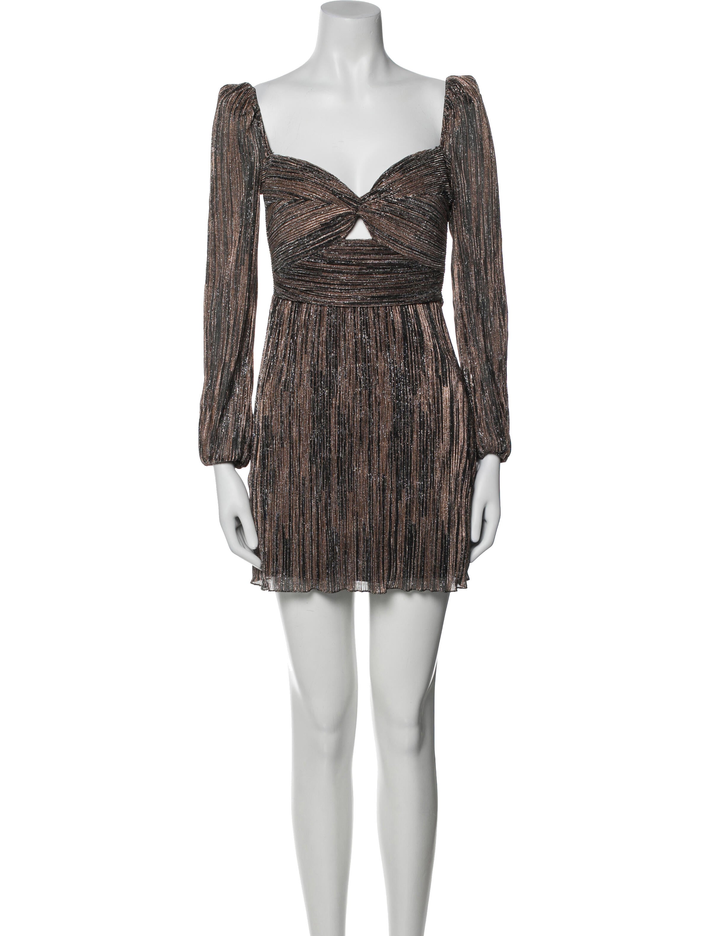 Saylor V-Neck Mini Dress