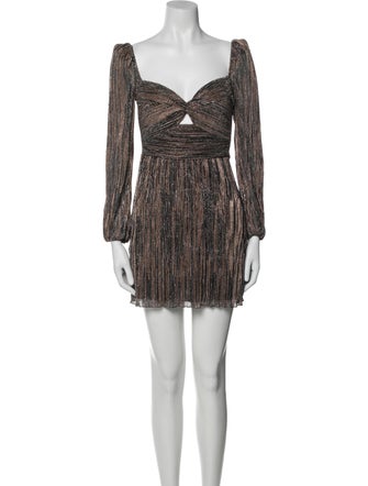 Saylor V-Neck Mini Dress