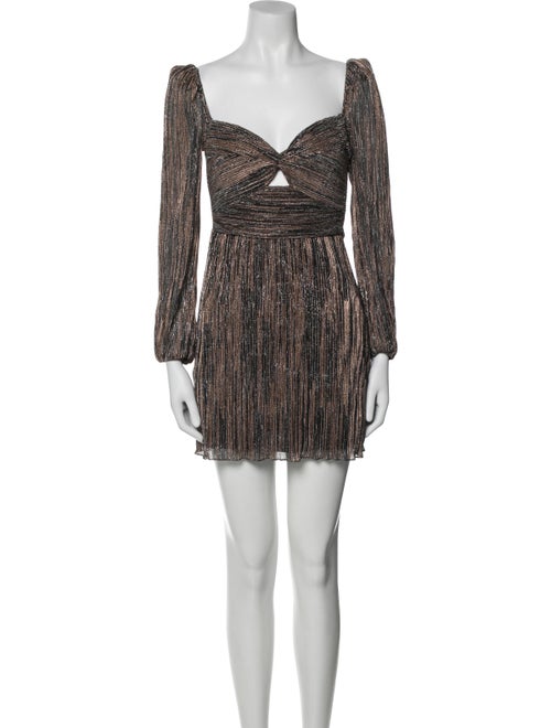 Saylor V-Neck Mini Dress